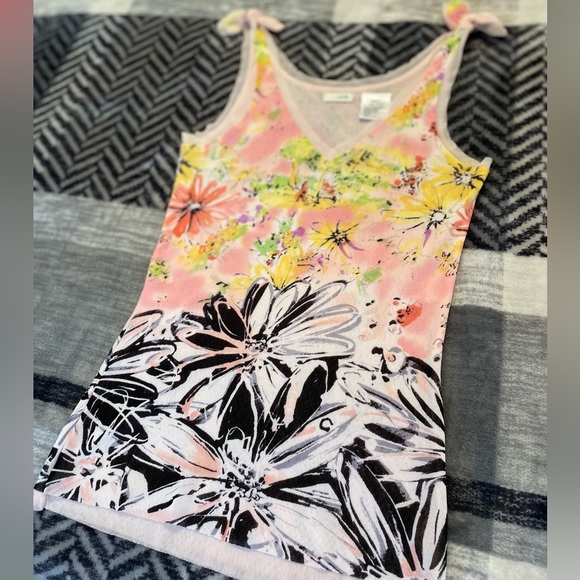 Amazing Y2K Floral Print Top - Picture 4 of 5